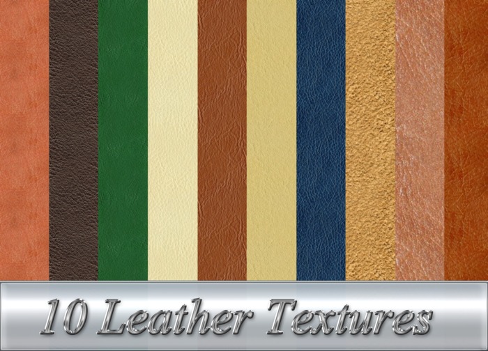 10 Full Perm Leather Textures Vol 4 PROMO