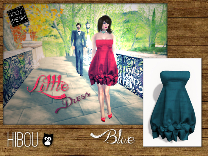 *Hibou* Little Dress Red