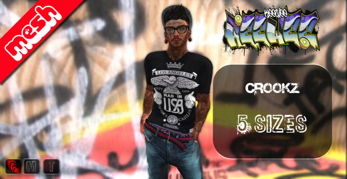 .:KeeWee:. Crooks Mesh Shirt