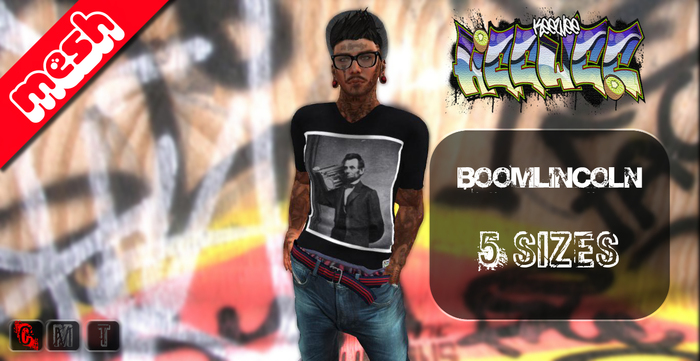 .:KeeWee:. Boom Lincoln Mesh Shirt