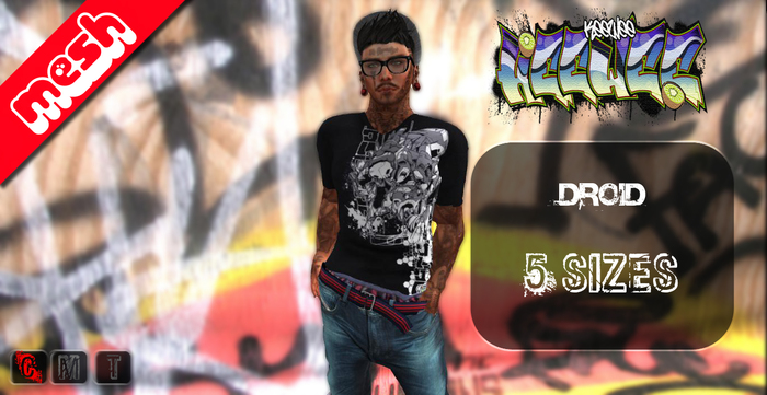 .:KeeWee:. Droid Mesh Shirt