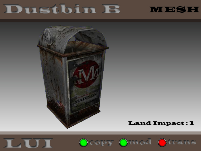 Dustbin B [Mesh]