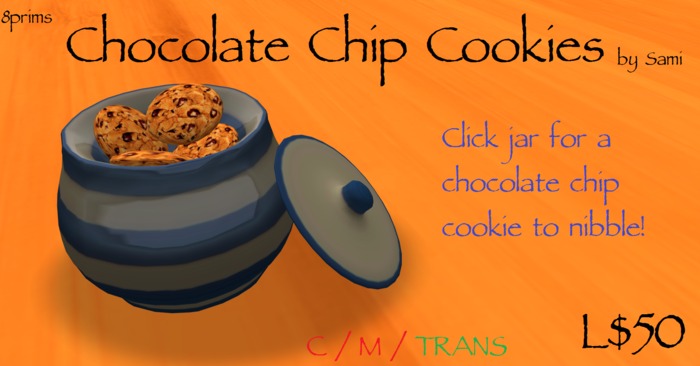 Chocolate Chip Cookie Jar  by sami