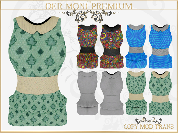 DER MONI FULL PERMISSION PREMIUM RIGGED DRESS 8
