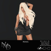 .:[NMD]:. Nina Dress Box Leather