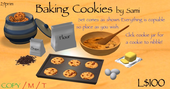 Baking Cookies by Sami