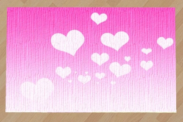 *DOLLARBIE* Hearts carpet