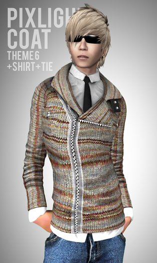 Pixlights Factory  Men's Coat Theme6