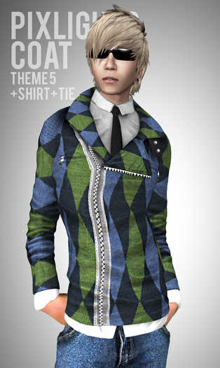 Pixlights Factory  Men's Coat Theme 5