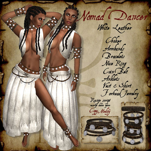 Nomad Dancer [White Leather] 