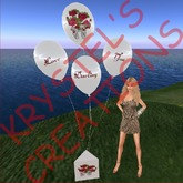 ILYDB1 I Love You Darling Balloons on Stand (Rezz Me)