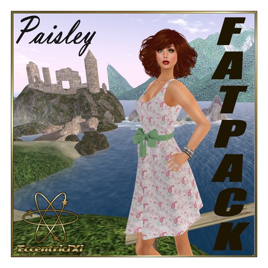 ~EccentriciXi~ Dress Paisley Fatpack