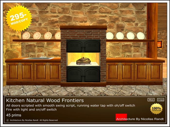 Kitchen natural wood Frontiers