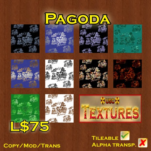 USC Textures - Pagoda