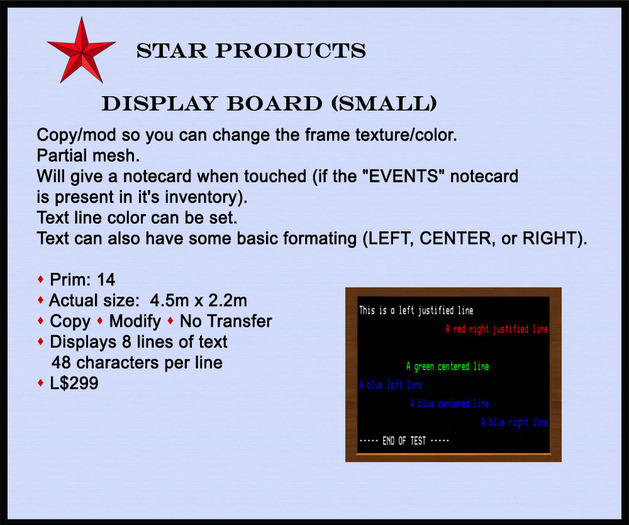 Display Board 8x48