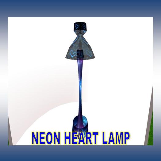Neon Heart Lamp (boxed)