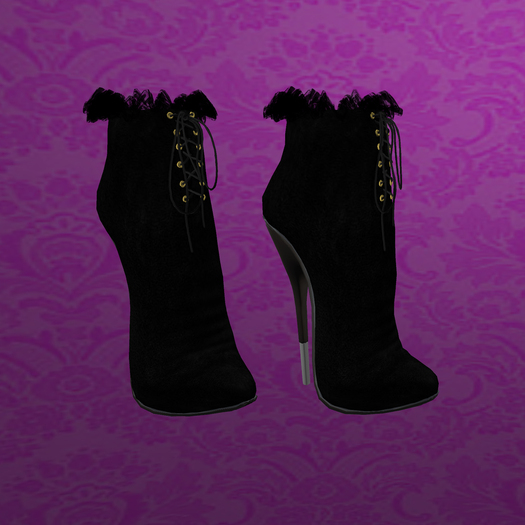 Second Life Marketplace *Inspirations* Short Lace Up Boots