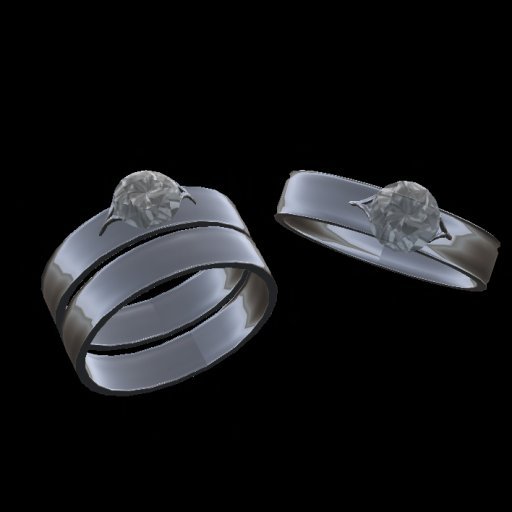 -P3- Simple Elegance Round Engagement Set PROMO