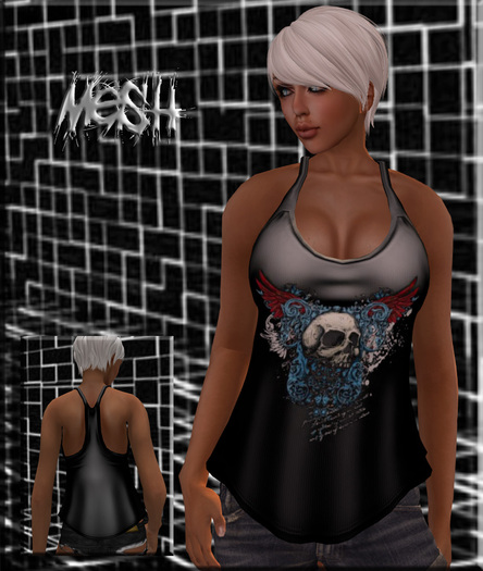 Winged Skull Tanktop