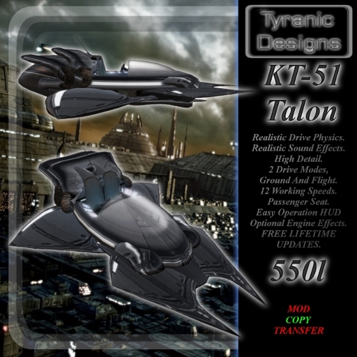 KT-51 Talon *By Tyranic Designs*
