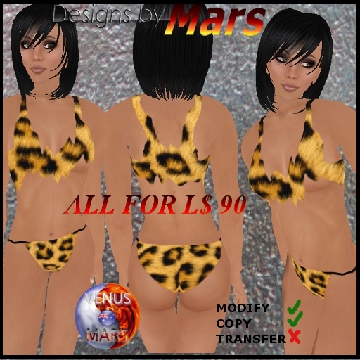 Designs by Mars - Leopard Bikini Crate