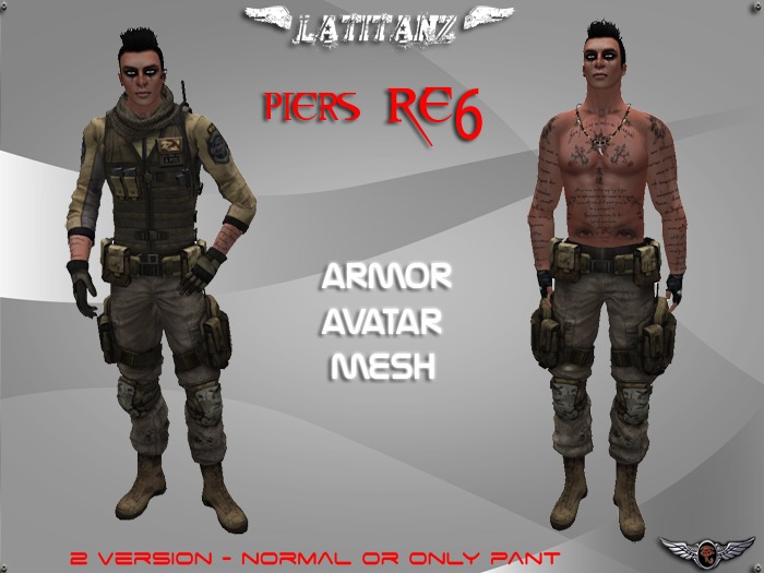 <<< LATITANZ >>> Piers  - Mesh Clothing
