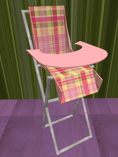 Babies high chair italian design