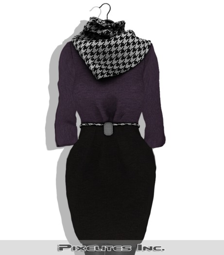 ::PL:: Tres Chic Dress - Amethyst