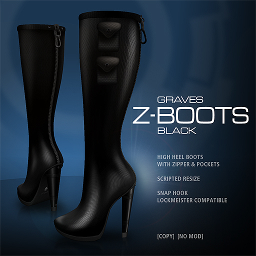 GRAVES Z-Boots - Black