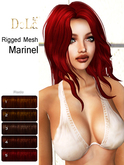 =DeLa*= Mesh Hair "Marinel" Reds