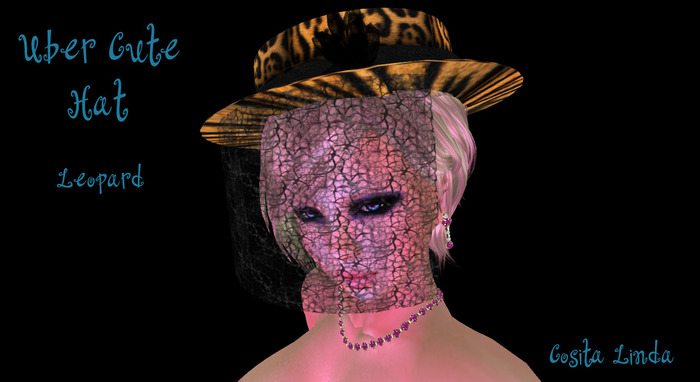 Cosita Linda Uber Cute Zebra Hat