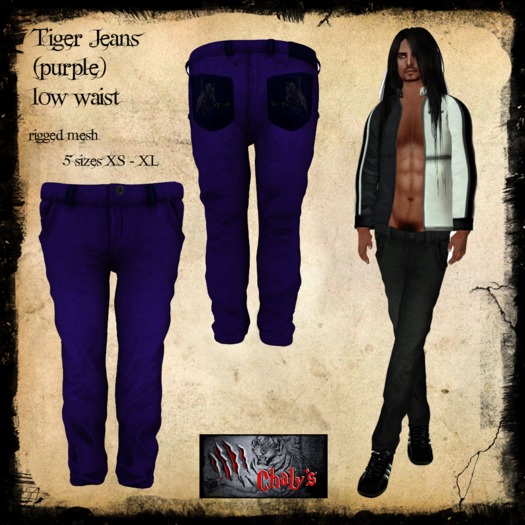 :: Chaly's :: Dirty Busted Jeans black