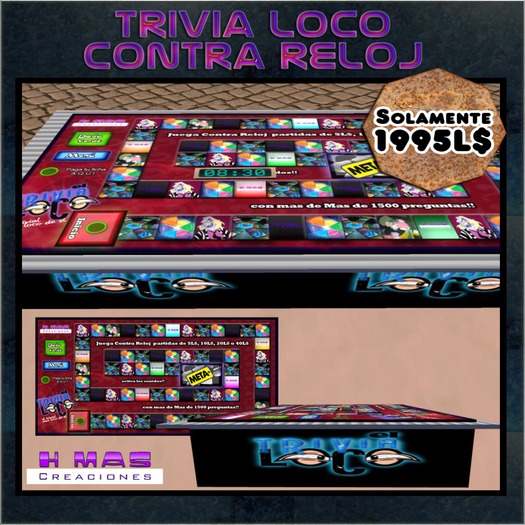 TRIVIALOCO CONTRA RELOJ HMAS CREACIONES V.13