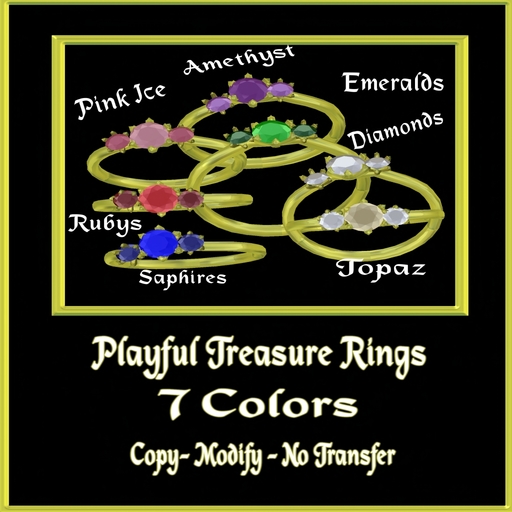 *TT*Playful Rings 100