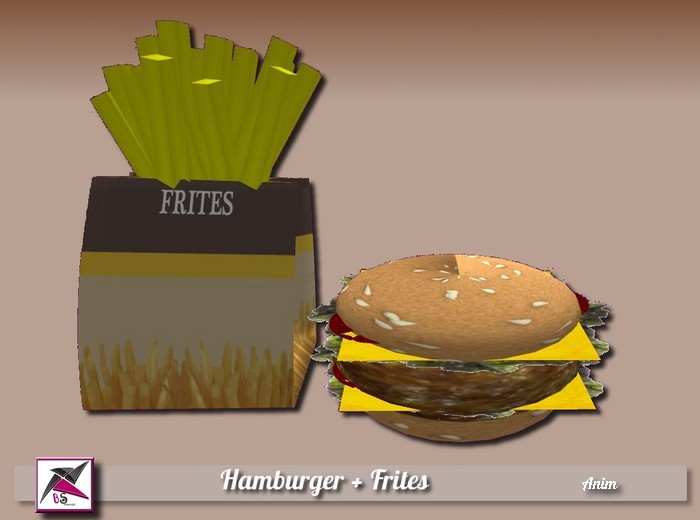 **BS.concept** Hamburger + Frites