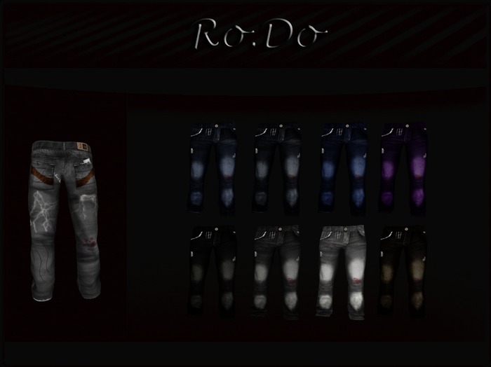 Ro.Do mesh long jeans