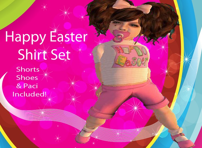 Happy Easter Shirt Set