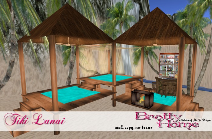 {Bratty Home} Tiki Lanai