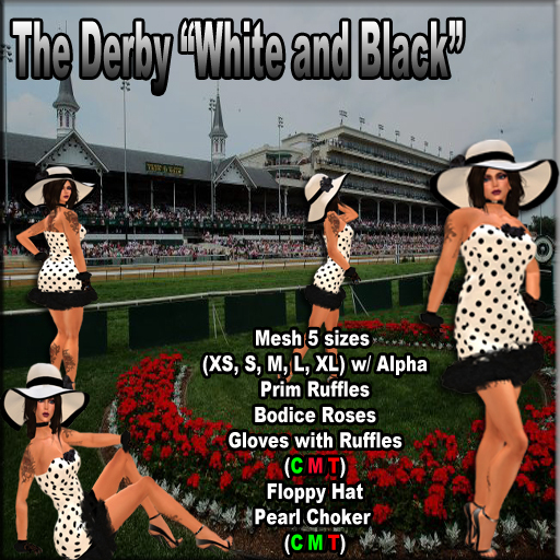 .:.FB.:. Derby Dress B&W