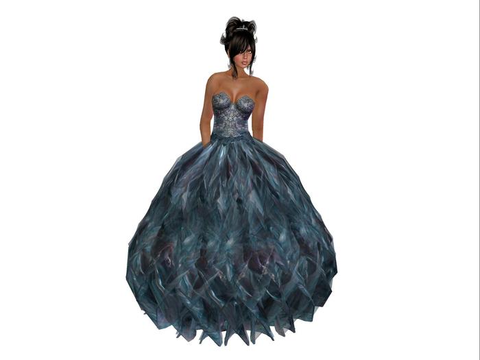 Zennya's Closet Mystic Blue Gown