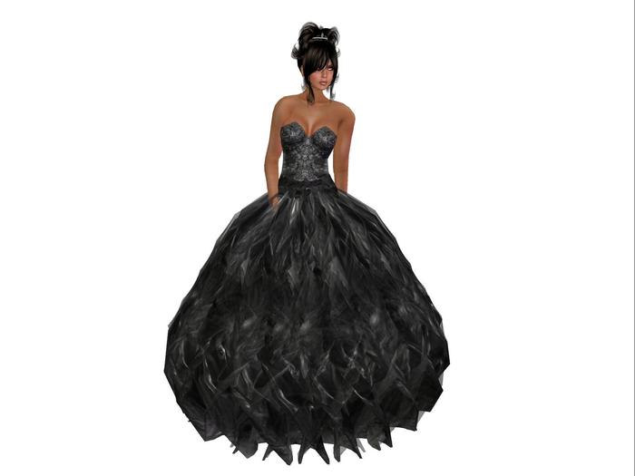 Zennya's Closet Mystic Black Gown