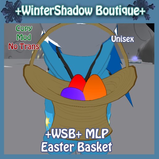+WSB+ MLP Easter Basket (BOXED)