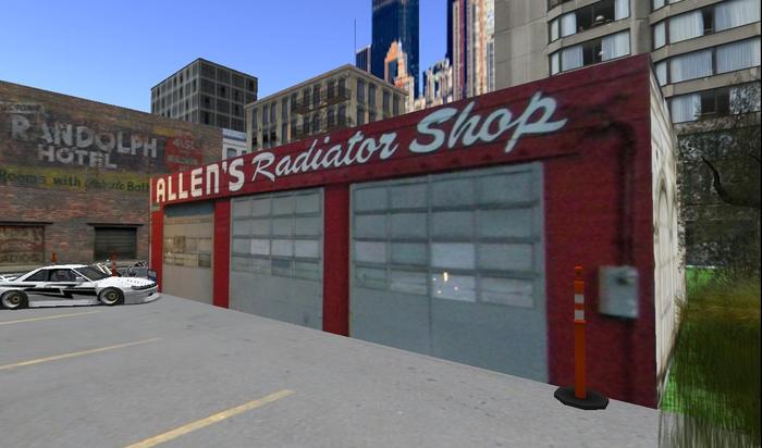 #181 Allen's Radiator Shop -1 Prim Building