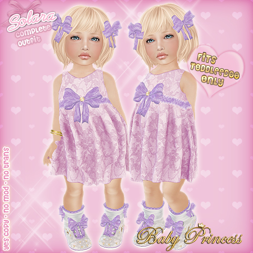 :*BABY*: Solara { TODDLEEDOO } Pink P