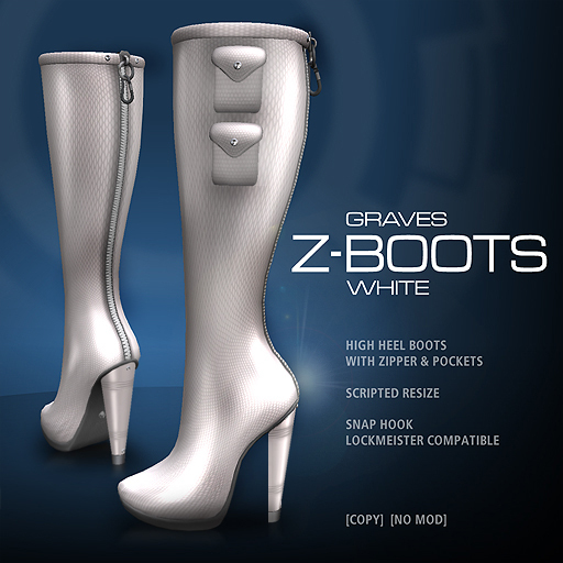 GRAVES Z-Boots - White
