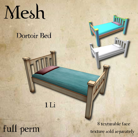 Dortoir bed full perm
