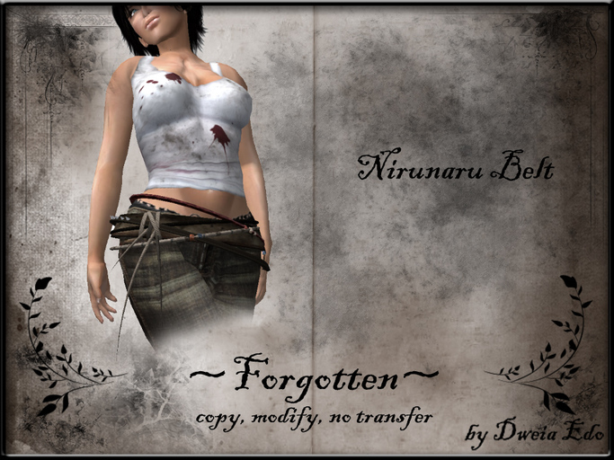 ~Forgotten~ NiruNaru Belt