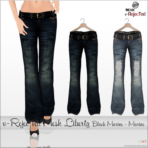 *v-R* Mesh Jeans Liberty 2 Color