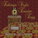 Faberge style egg 1 with surprise inside