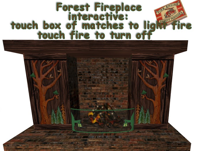 Forest Fireplace (Boxed)